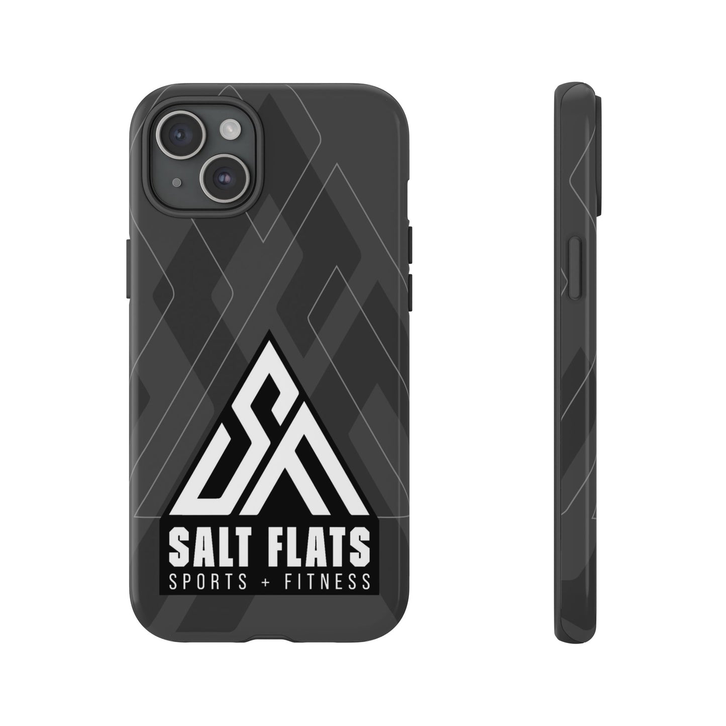 Salt Flats Charcoal Tough Phone Case