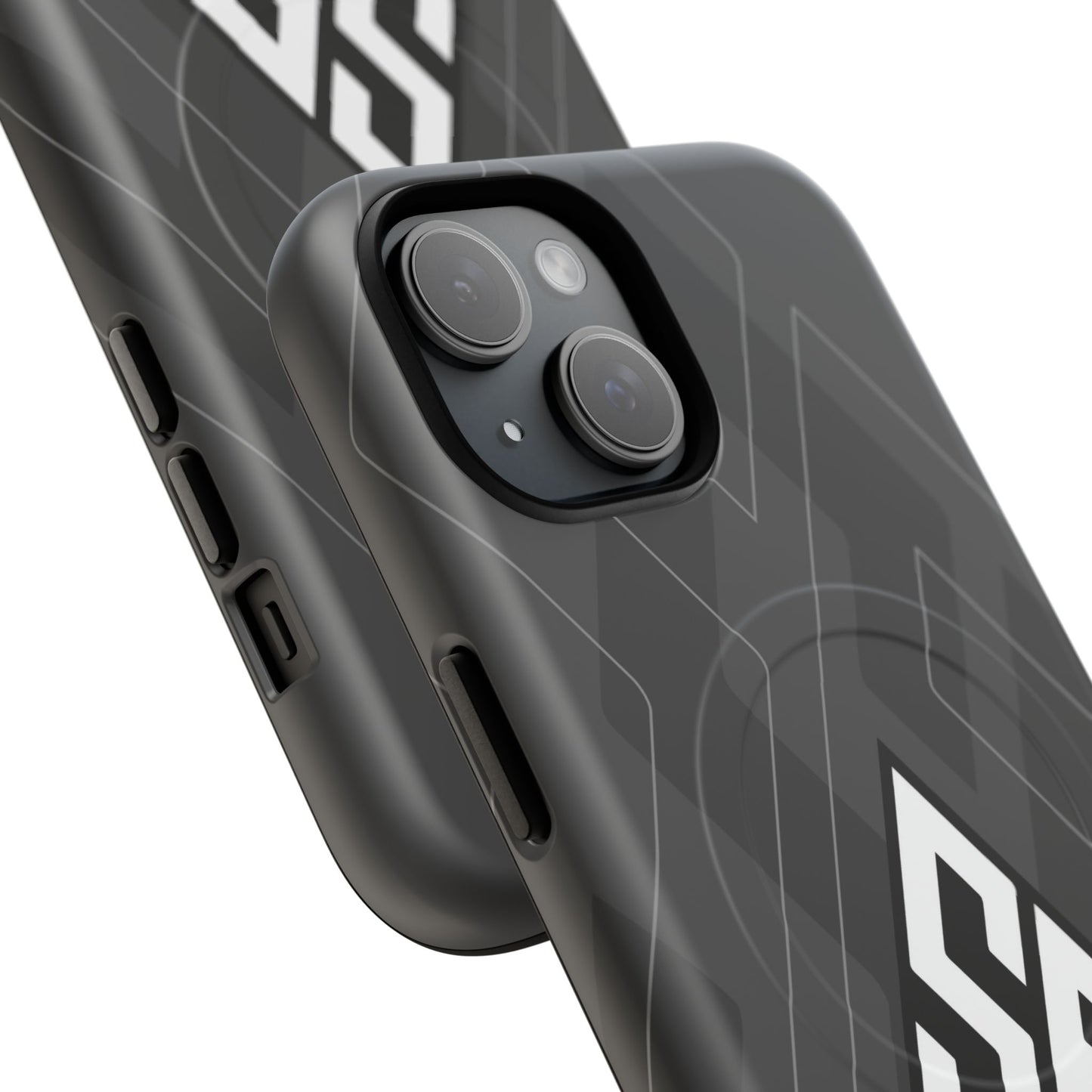 Salt Flats Charcoal Tough Magnetic Phone Case