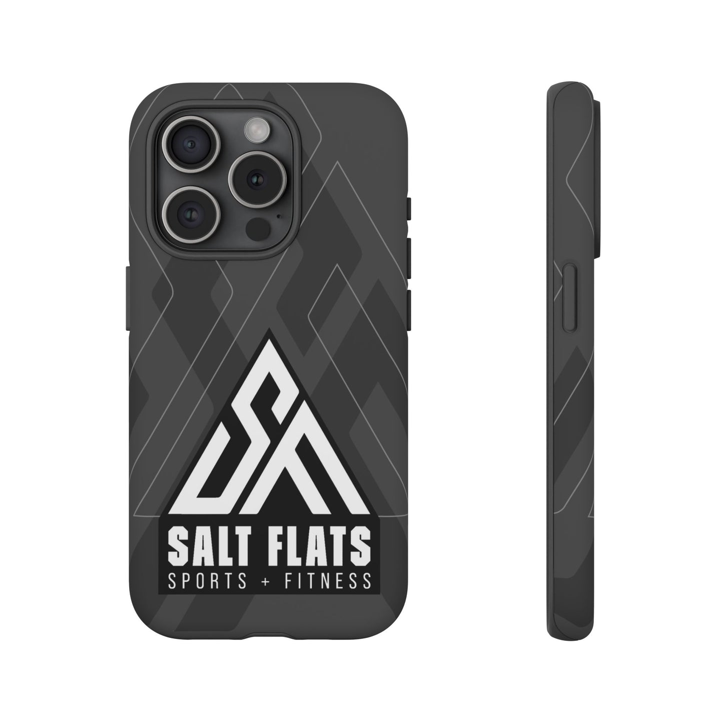 Salt Flats Charcoal Tough Phone Case