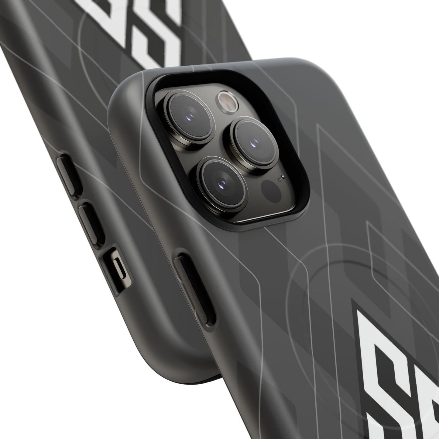Salt Flats Charcoal Tough Magnetic Phone Case