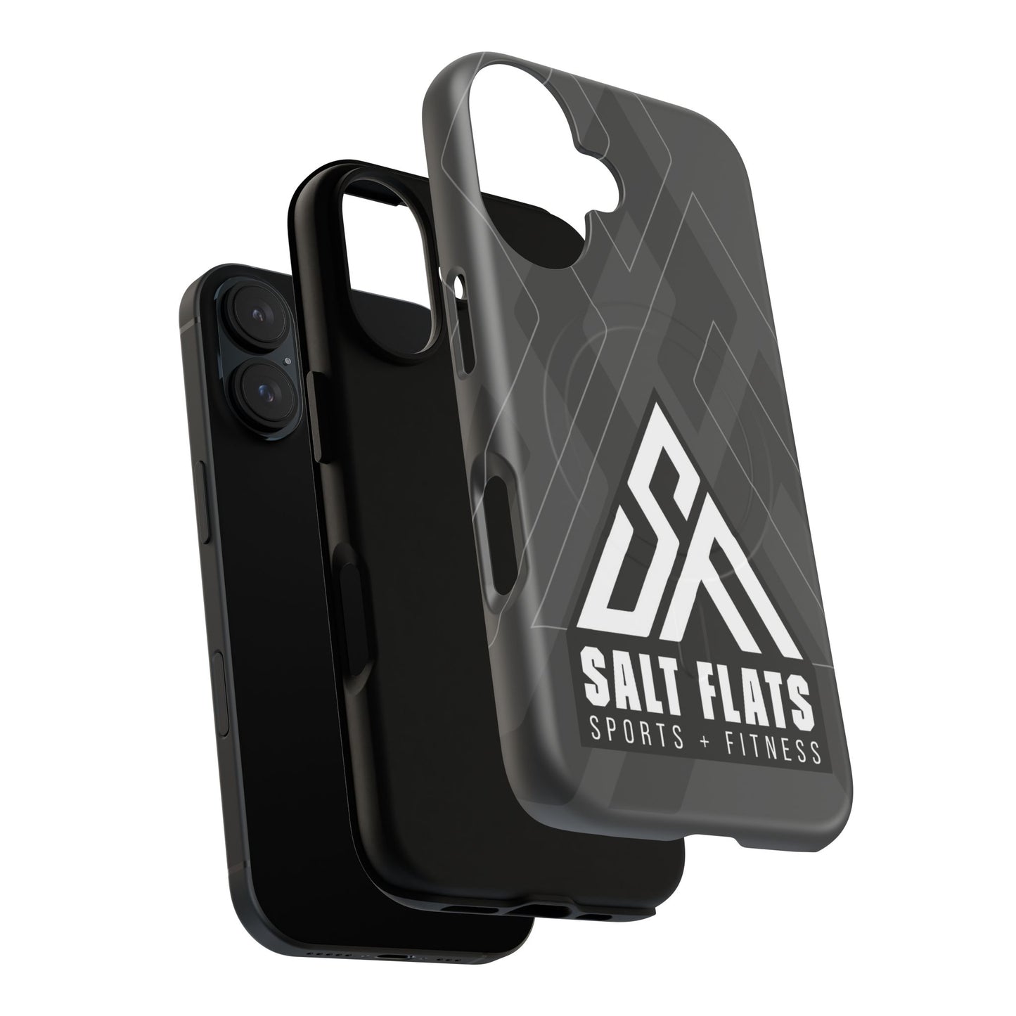 Salt Flats Charcoal Tough Magnetic Phone Case