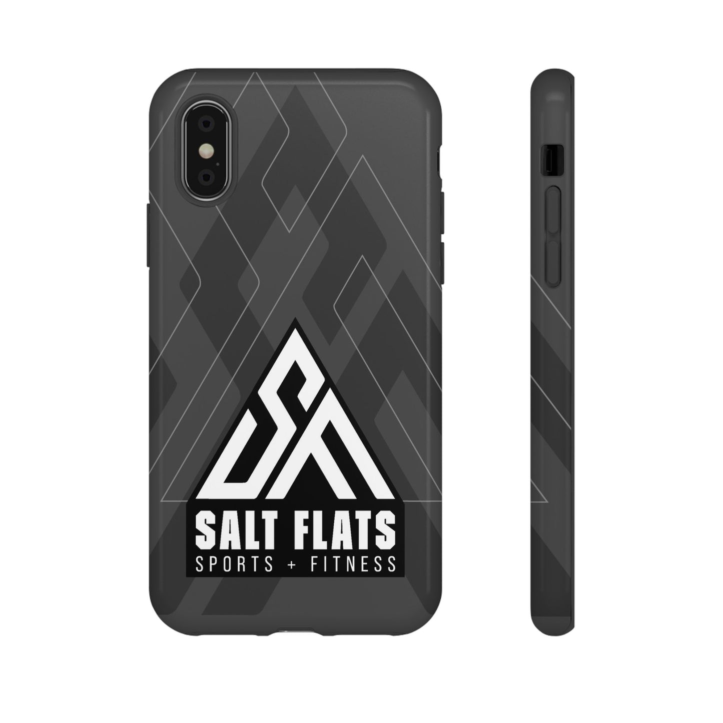 Salt Flats Charcoal Tough Phone Case