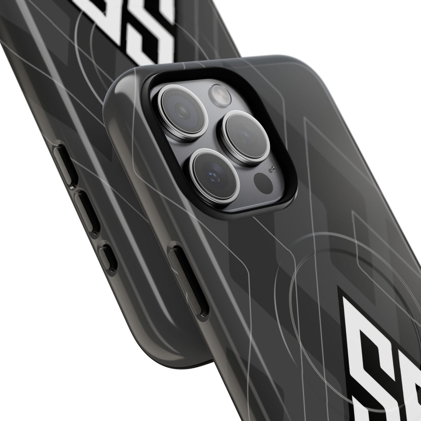 Salt Flats Charcoal Tough Magnetic Phone Case