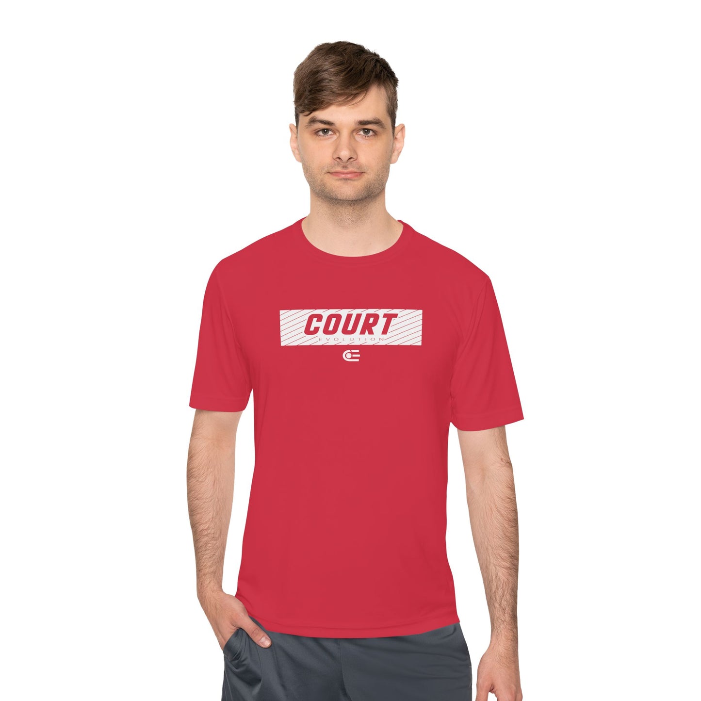 Court Evolution Sideline Moisture Wicking Tee