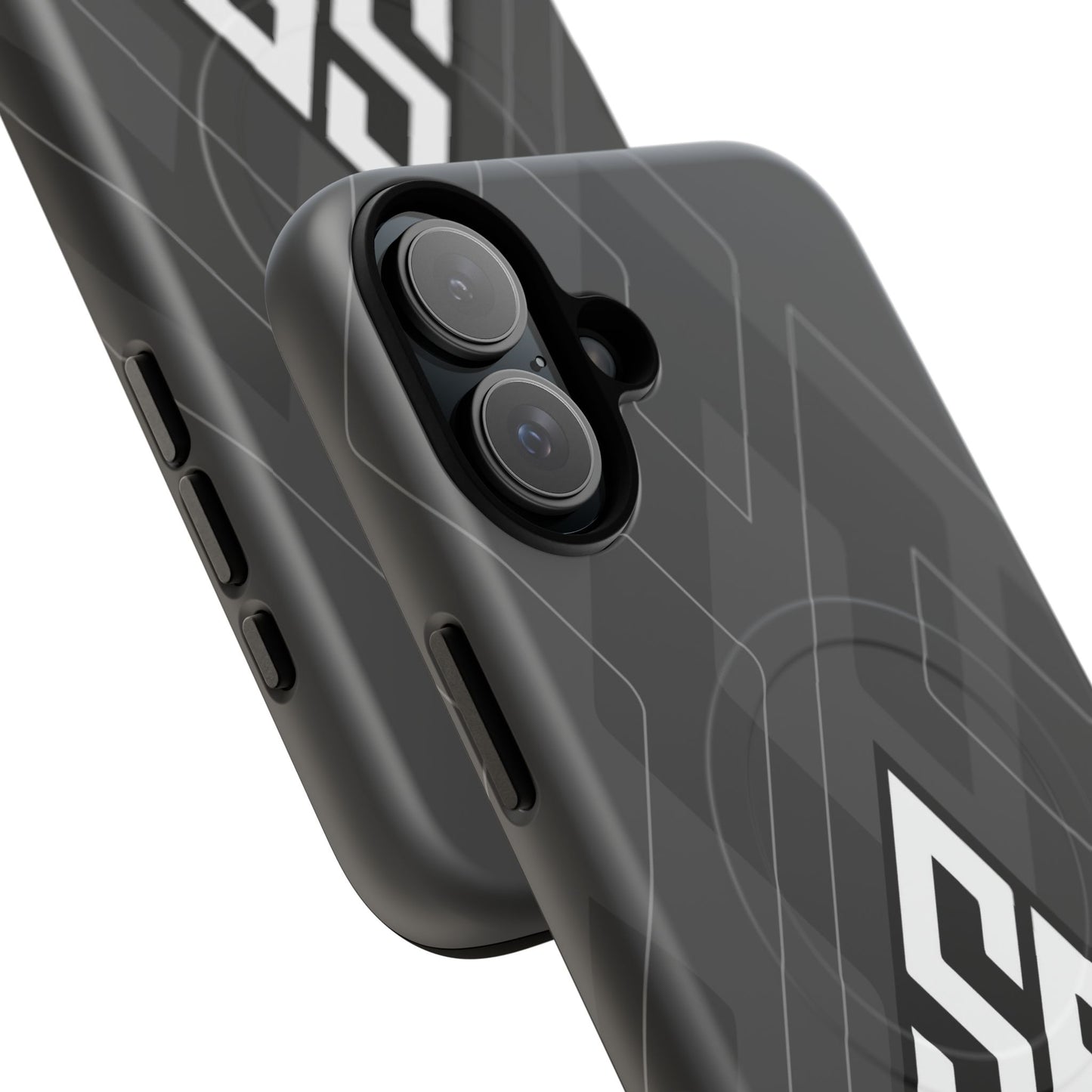Salt Flats Charcoal Tough Magnetic Phone Case