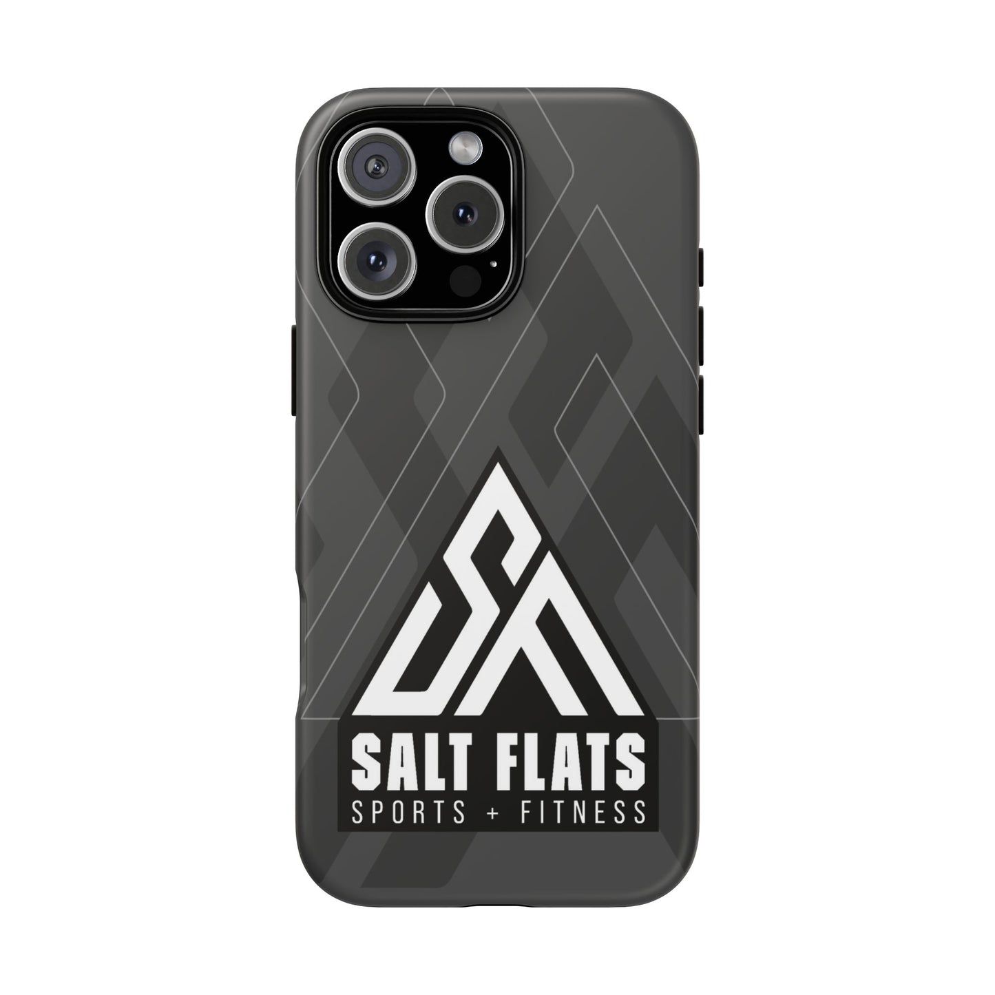 Salt Flats Charcoal Tough Phone Case