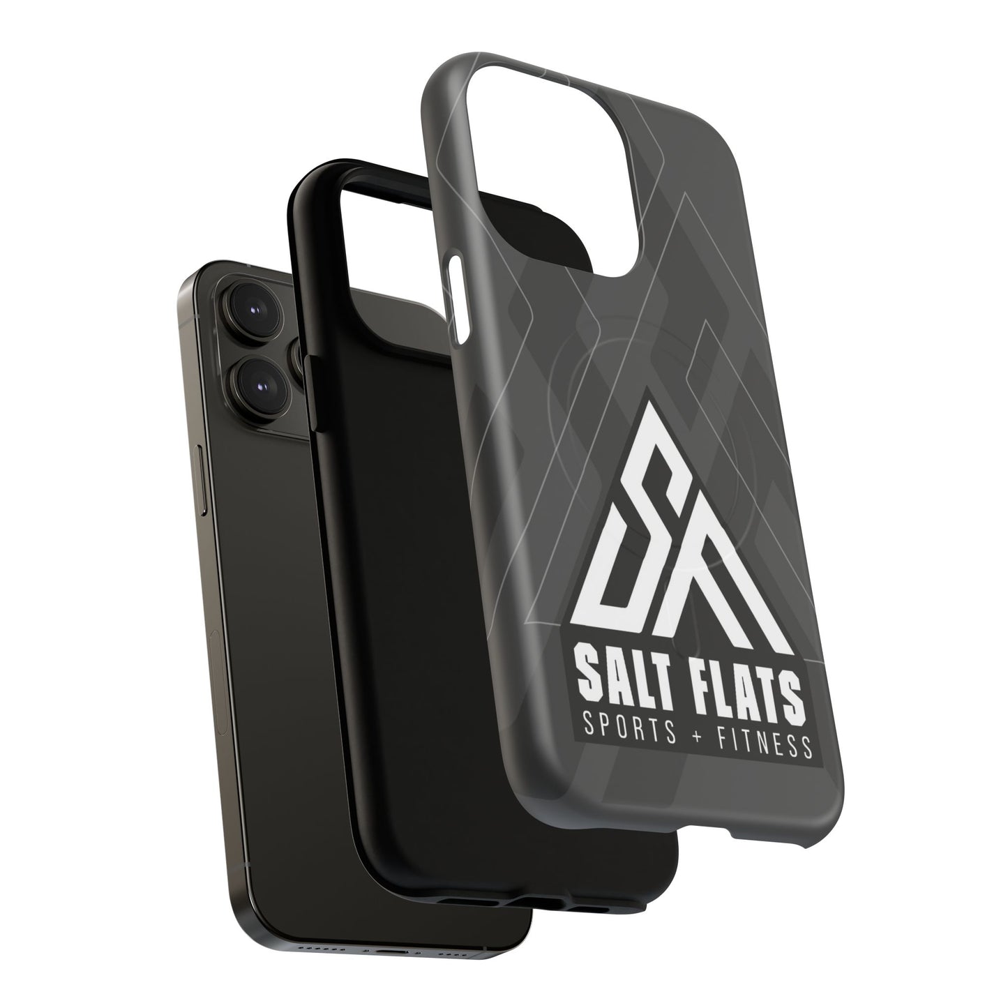Salt Flats Charcoal Tough Magnetic Phone Case
