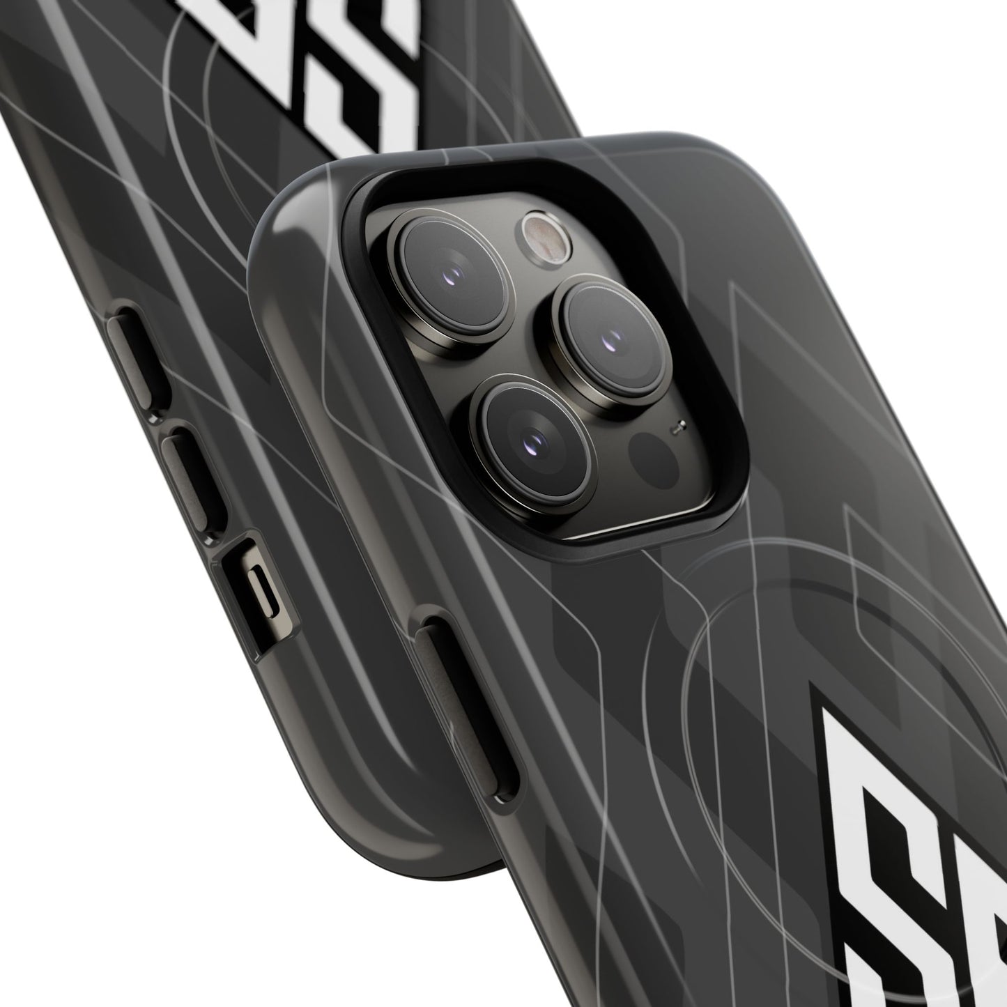 Salt Flats Charcoal Tough Magnetic Phone Case