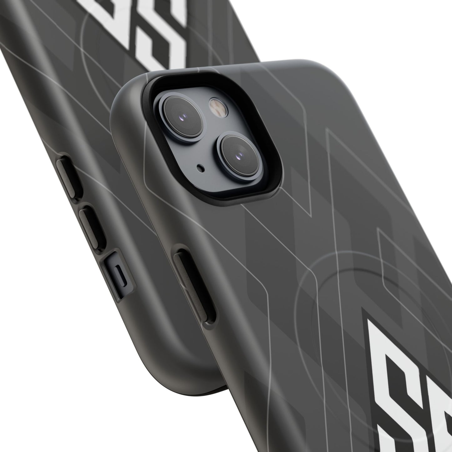Salt Flats Charcoal Tough Magnetic Phone Case