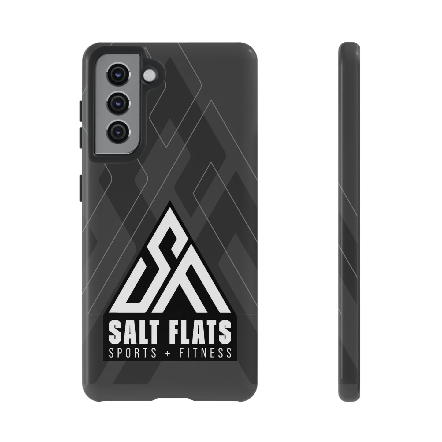 Salt Flats Charcoal Tough Phone Case