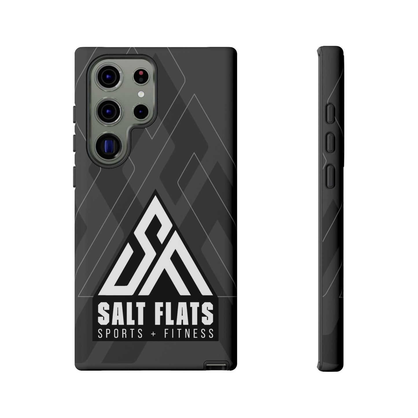 Salt Flats Charcoal Tough Phone Case