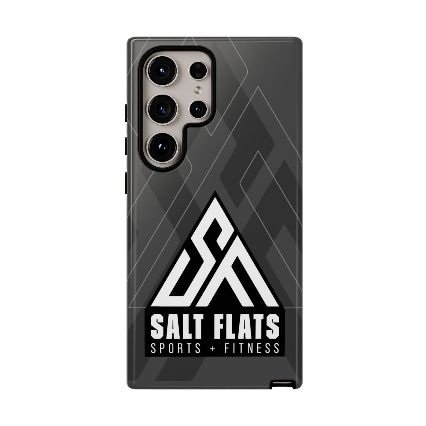 Salt Flats Charcoal Tough Phone Case