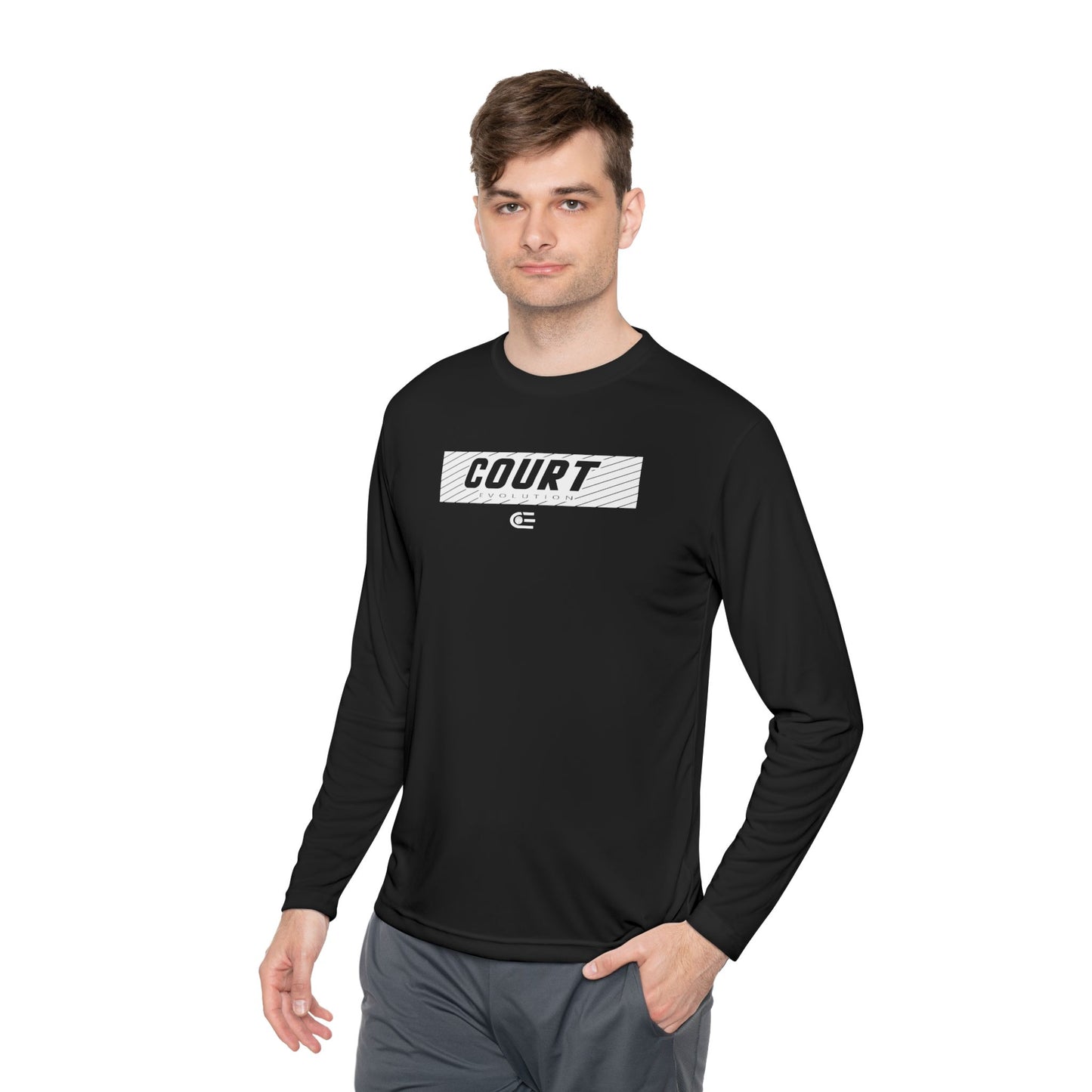 Court Evolution Sideline Moisture-wicking LS Tee