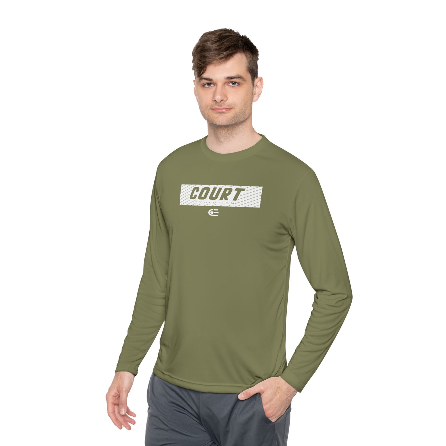 Court Evolution Sideline Moisture-wicking LS Tee