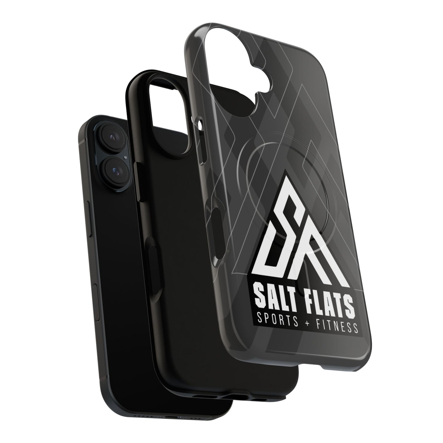 Salt Flats Charcoal Tough Magnetic Phone Case