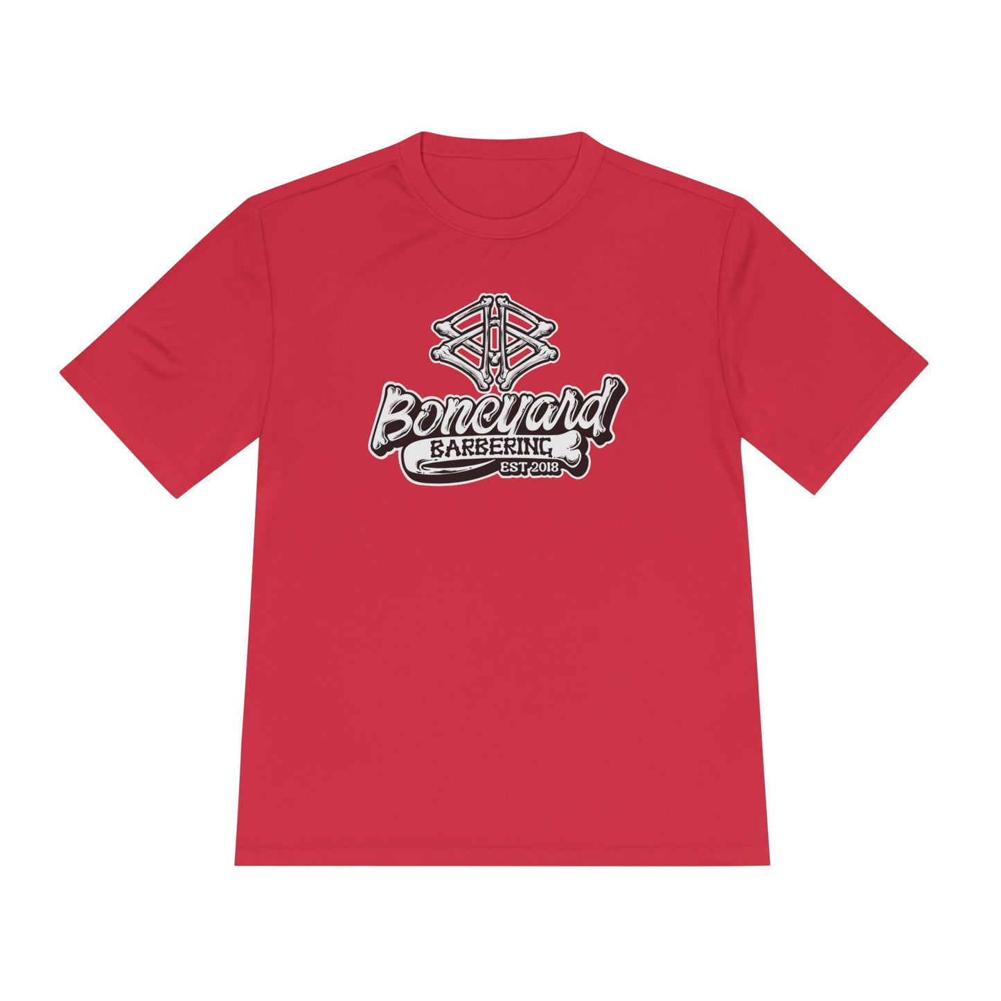 Boneyard Barbering Sport-Tek Logo Tee