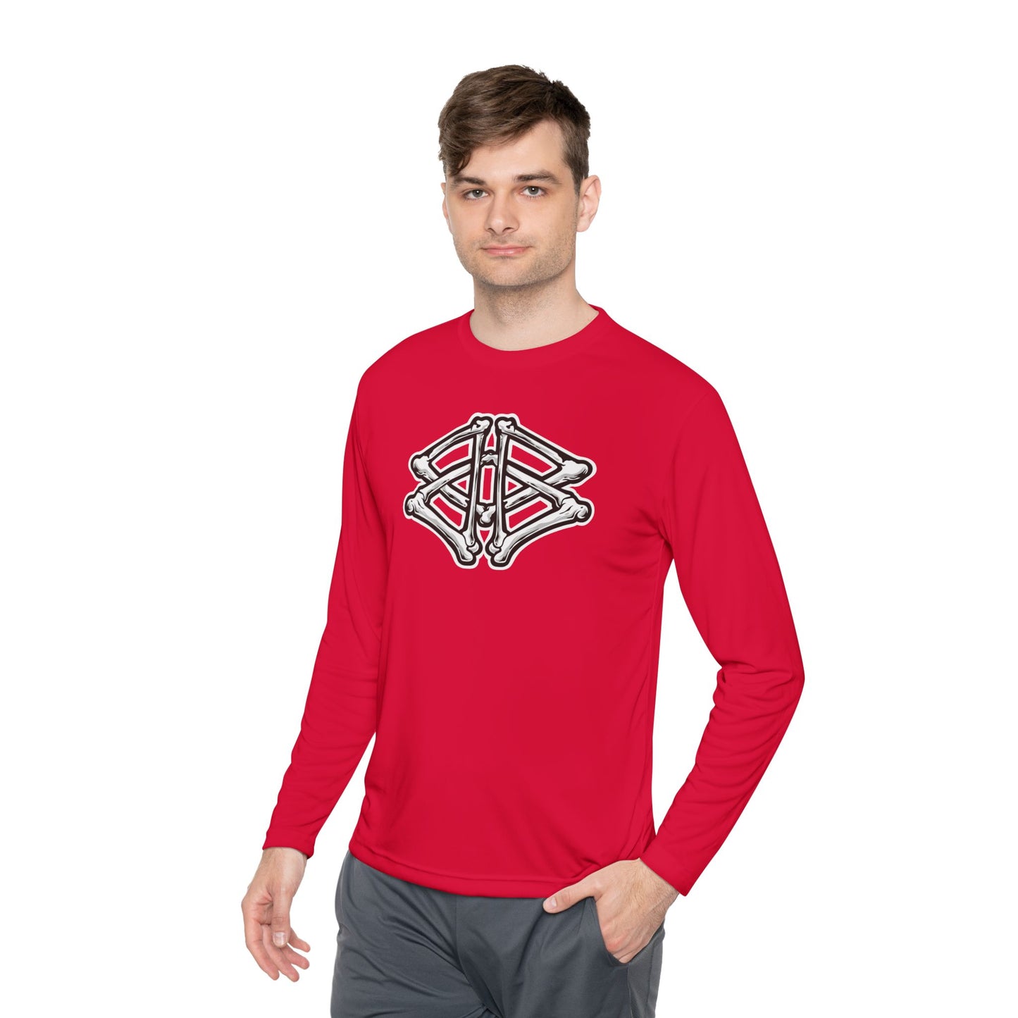 Boneyard Barbering Sport-Tek LS Bones Tee