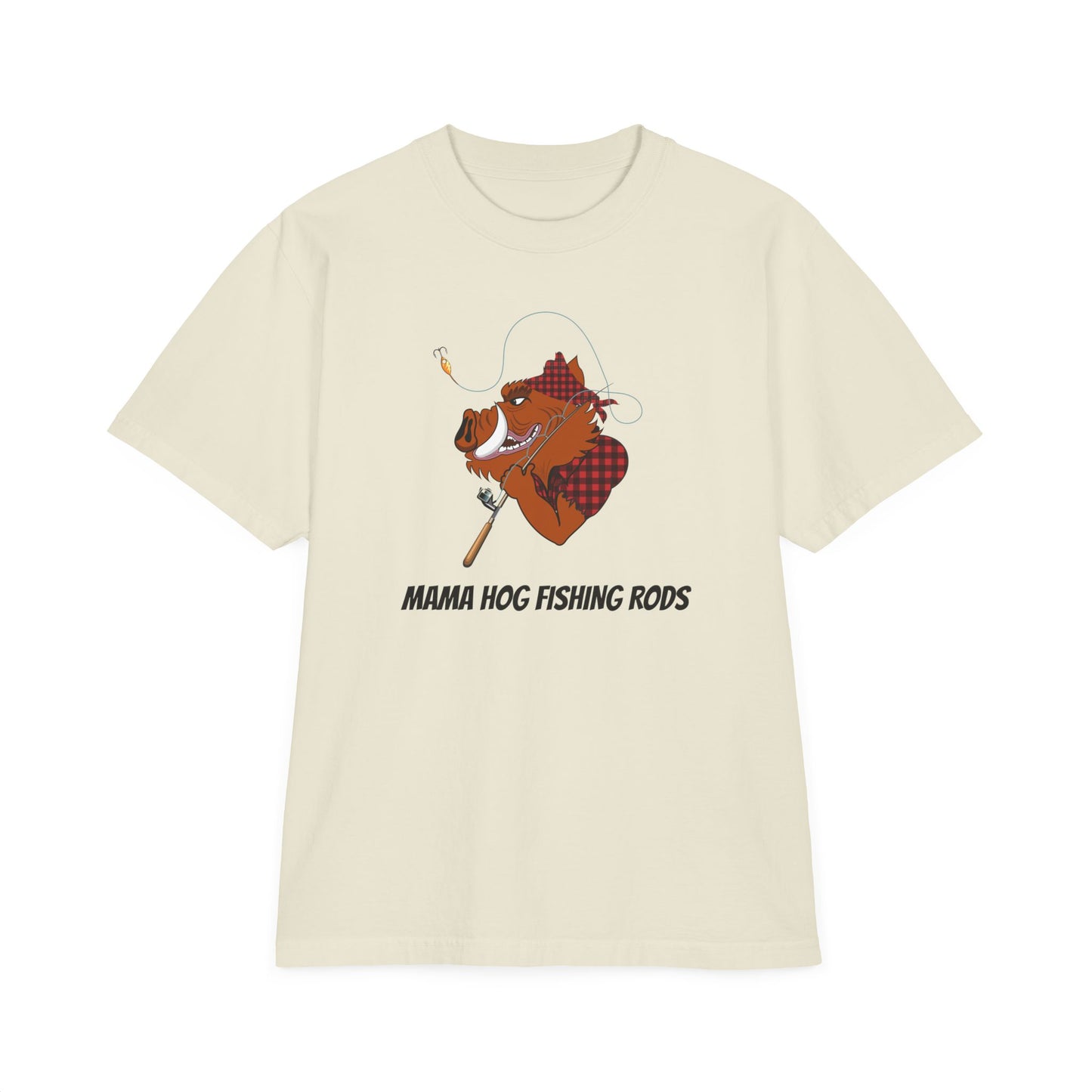 Mama Hog Logo Drop-Shoulder T-Shirt
