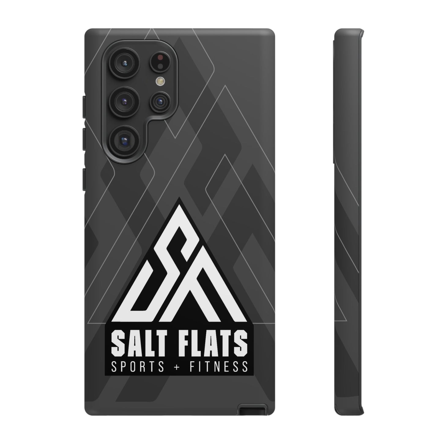 Salt Flats Charcoal Tough Phone Case