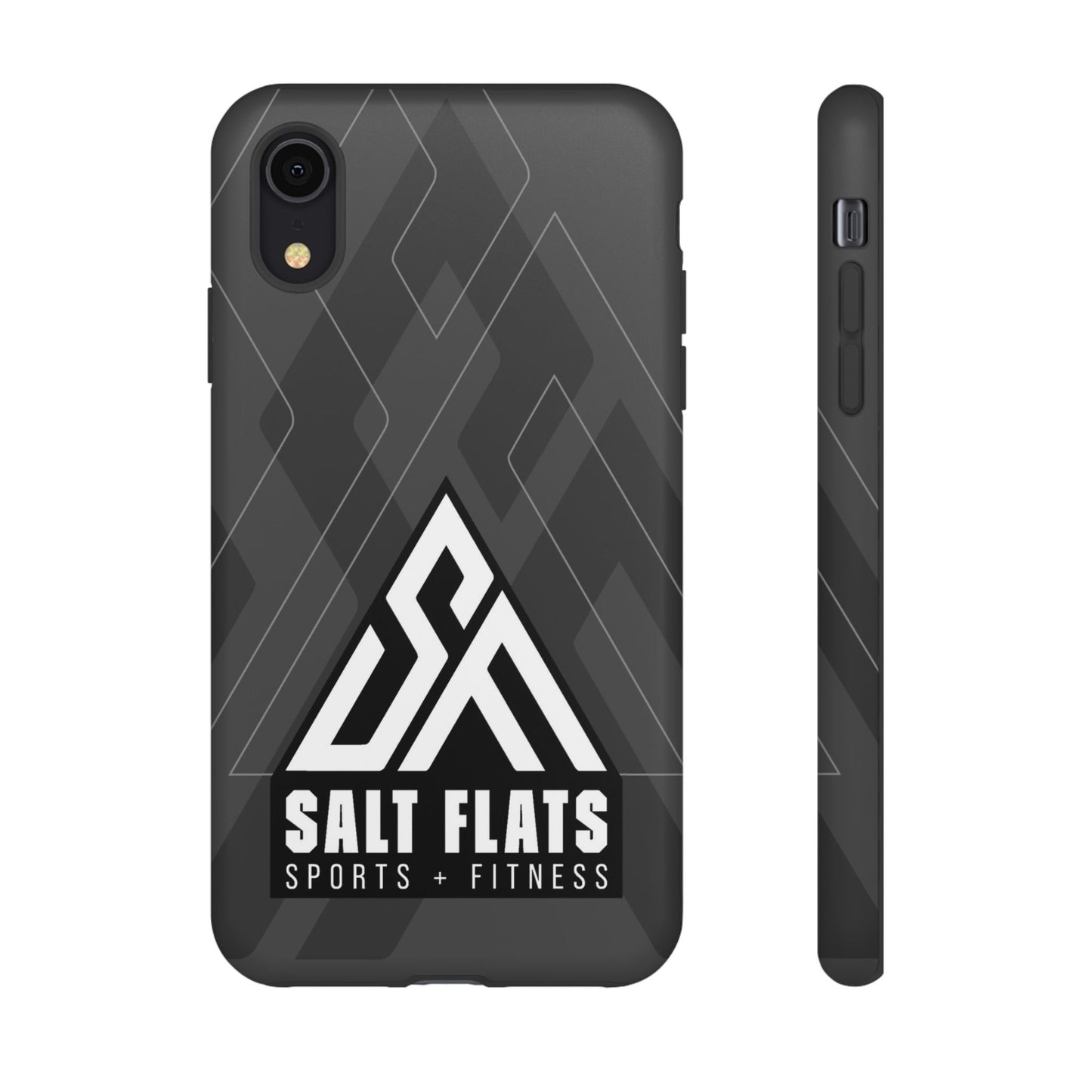 Salt Flats Charcoal Tough Phone Case