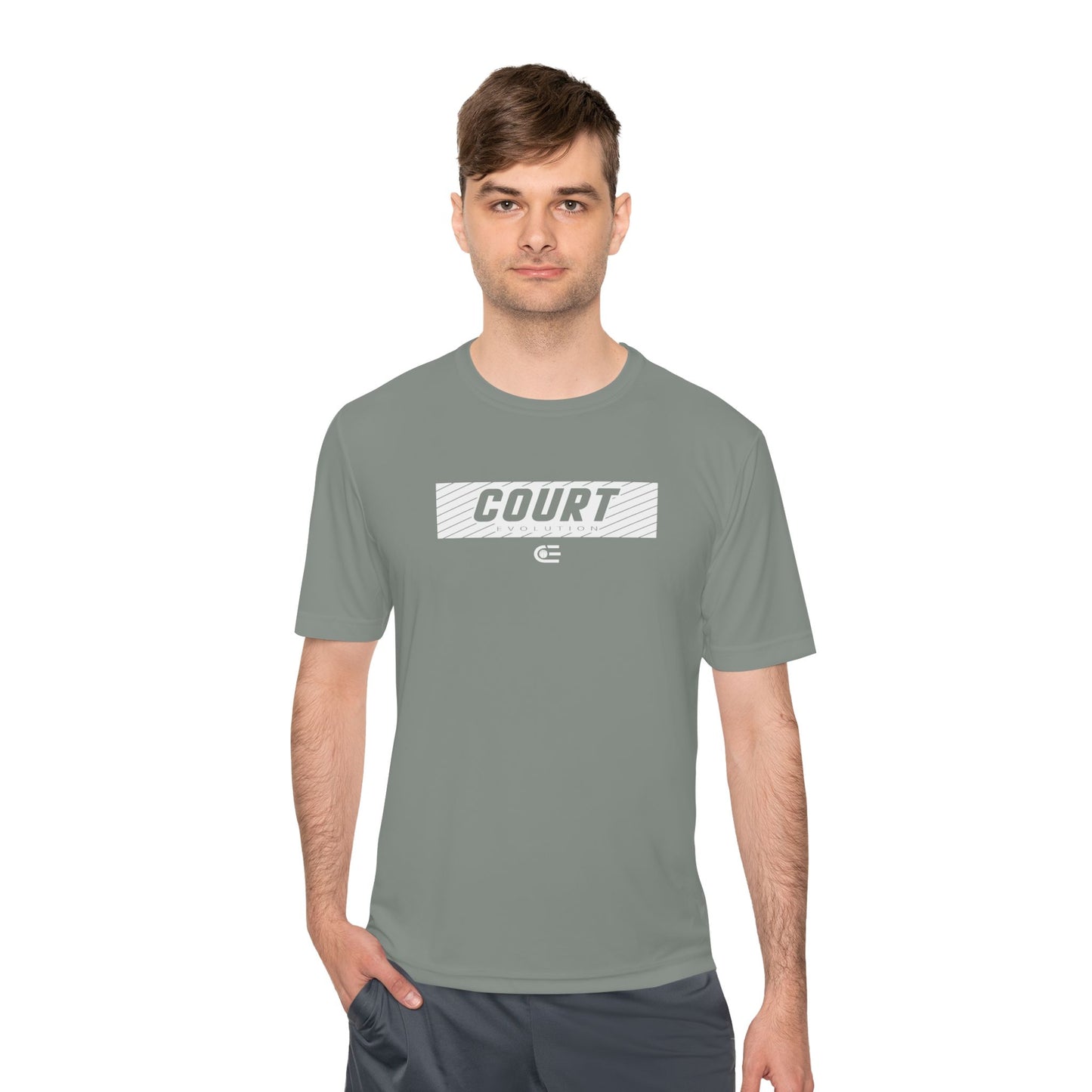 Court Evolution Sideline Moisture Wicking Tee