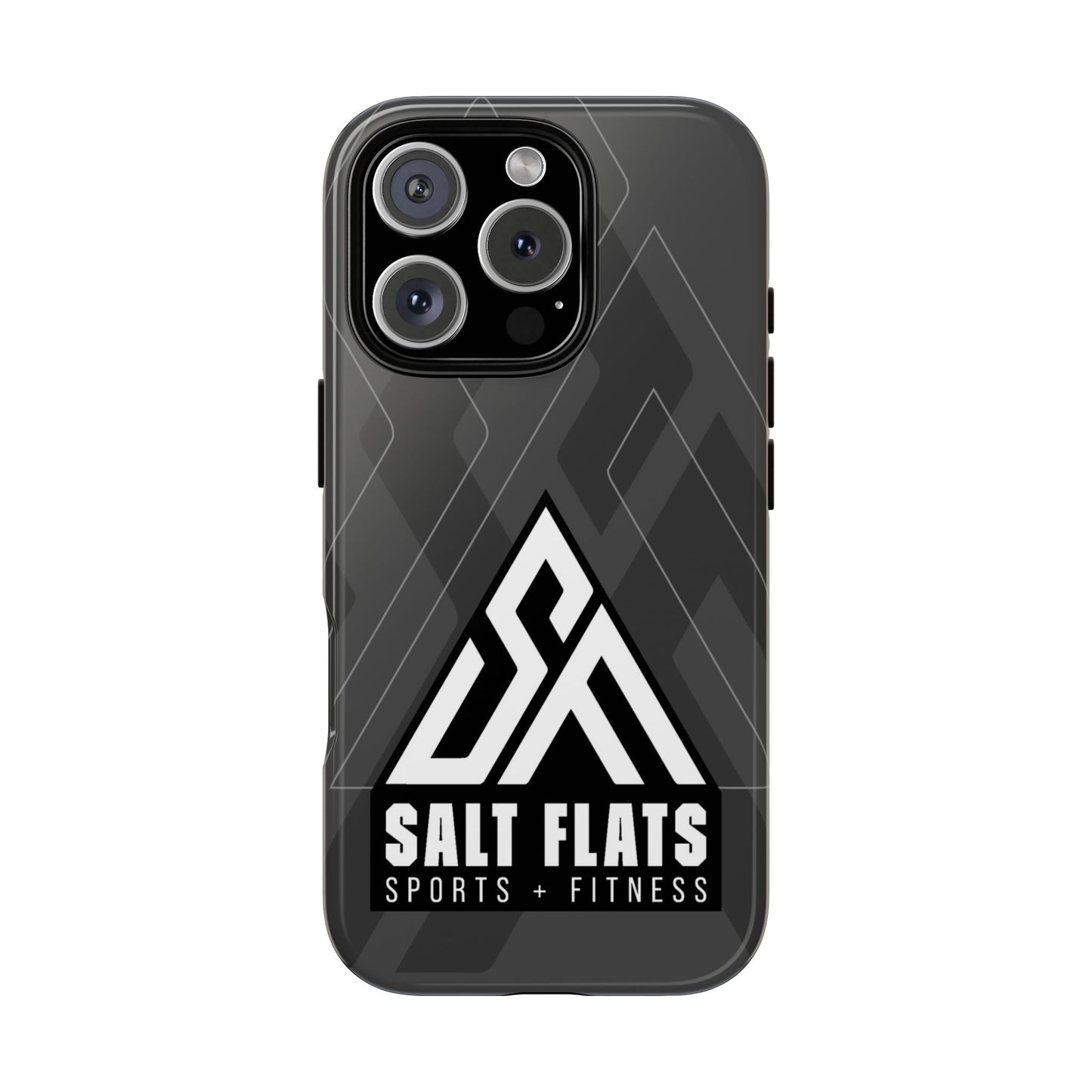 Salt Flats Charcoal Tough Phone Case