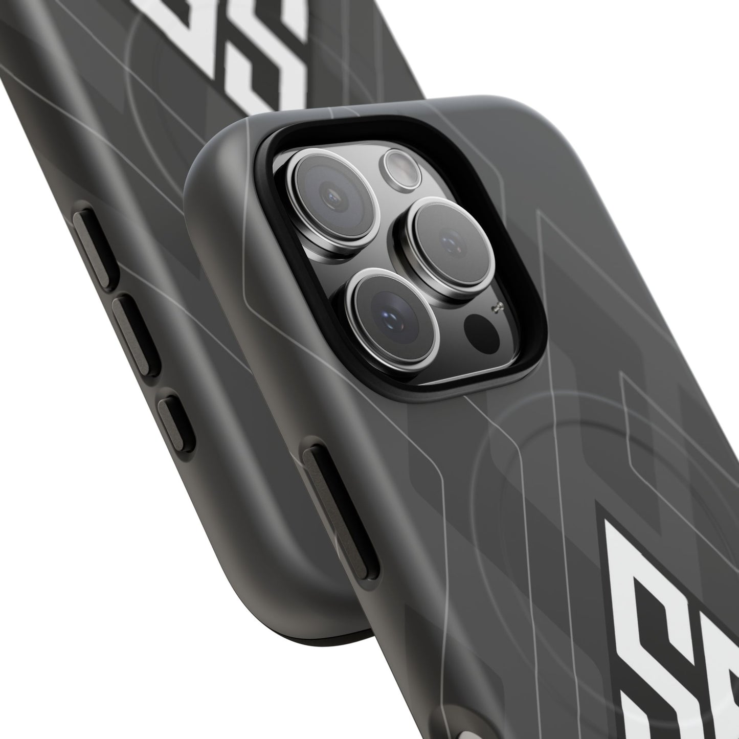 Salt Flats Charcoal Tough Magnetic Phone Case