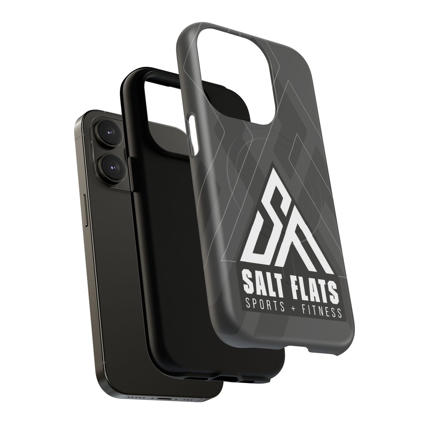 Salt Flats Charcoal Tough Magnetic Phone Case