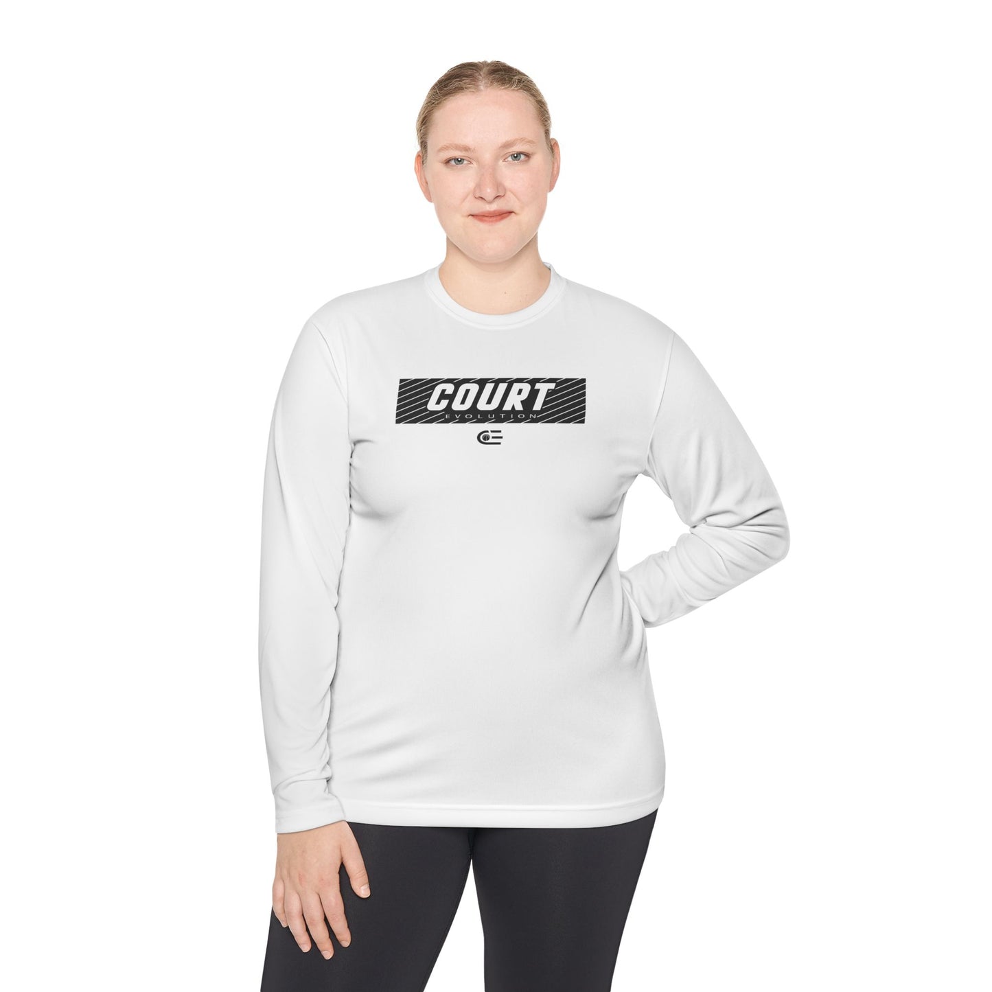 Court Evolution Sideline Moisture-wicking LS Tee