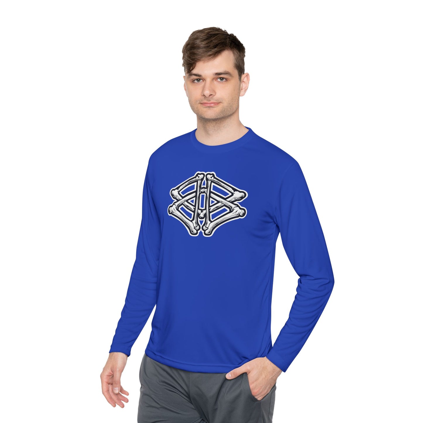 Boneyard Barbering Sport-Tek LS Bones Tee