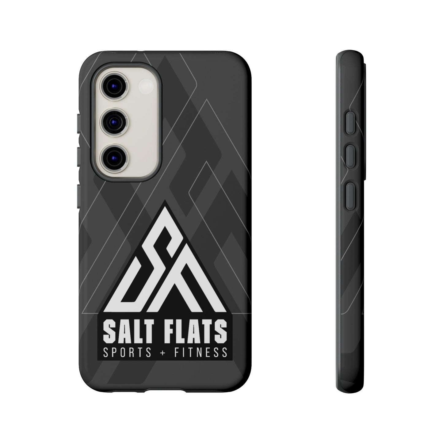 Salt Flats Charcoal Tough Phone Case