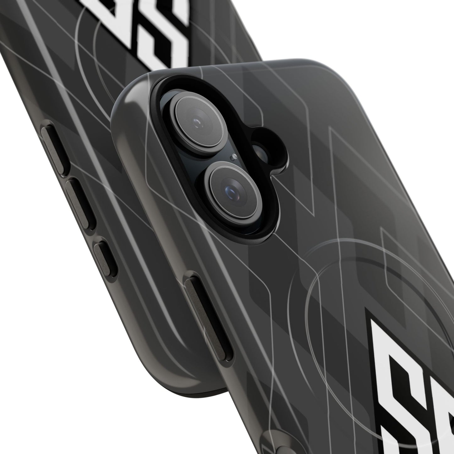 Salt Flats Charcoal Tough Magnetic Phone Case