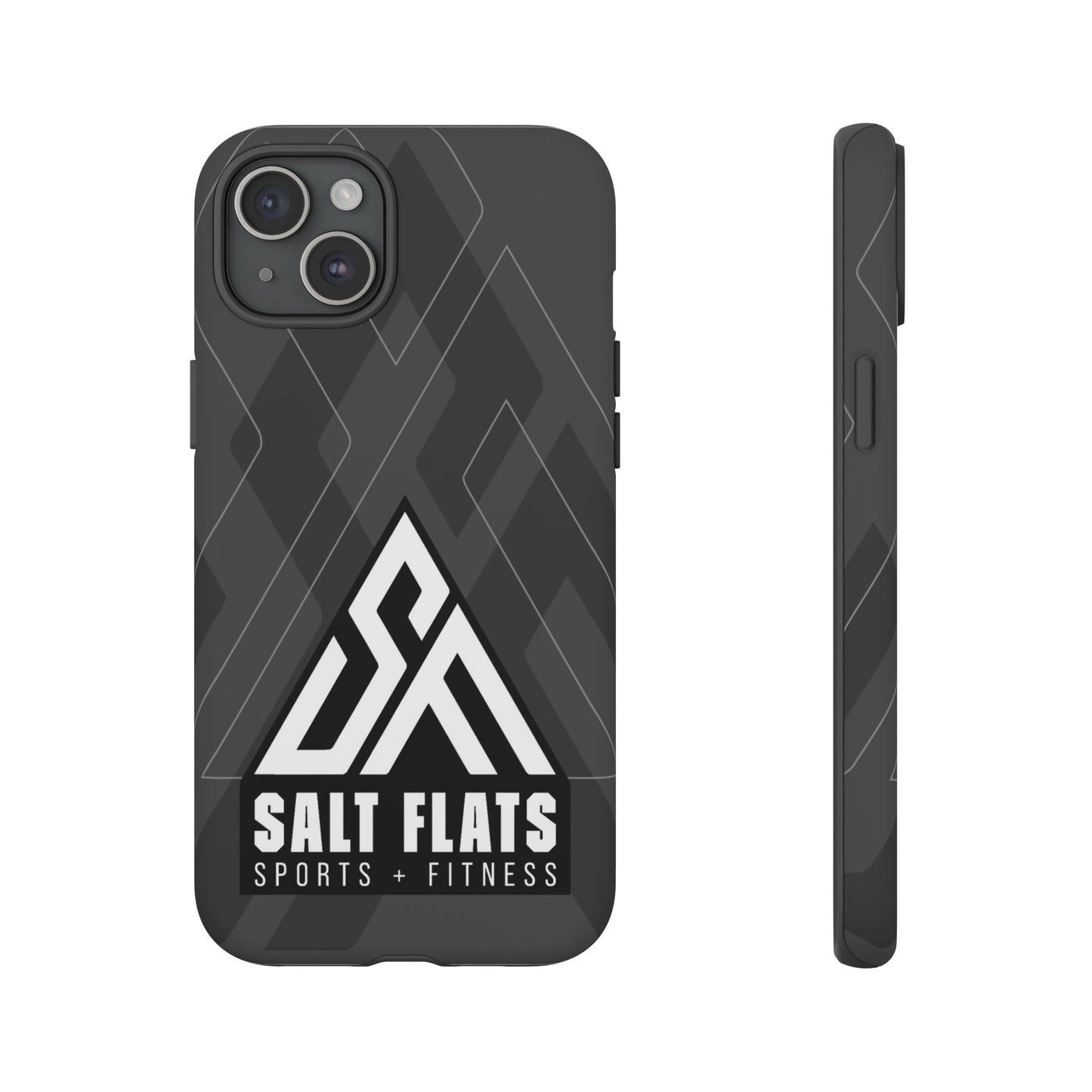 Salt Flats Charcoal Tough Phone Case