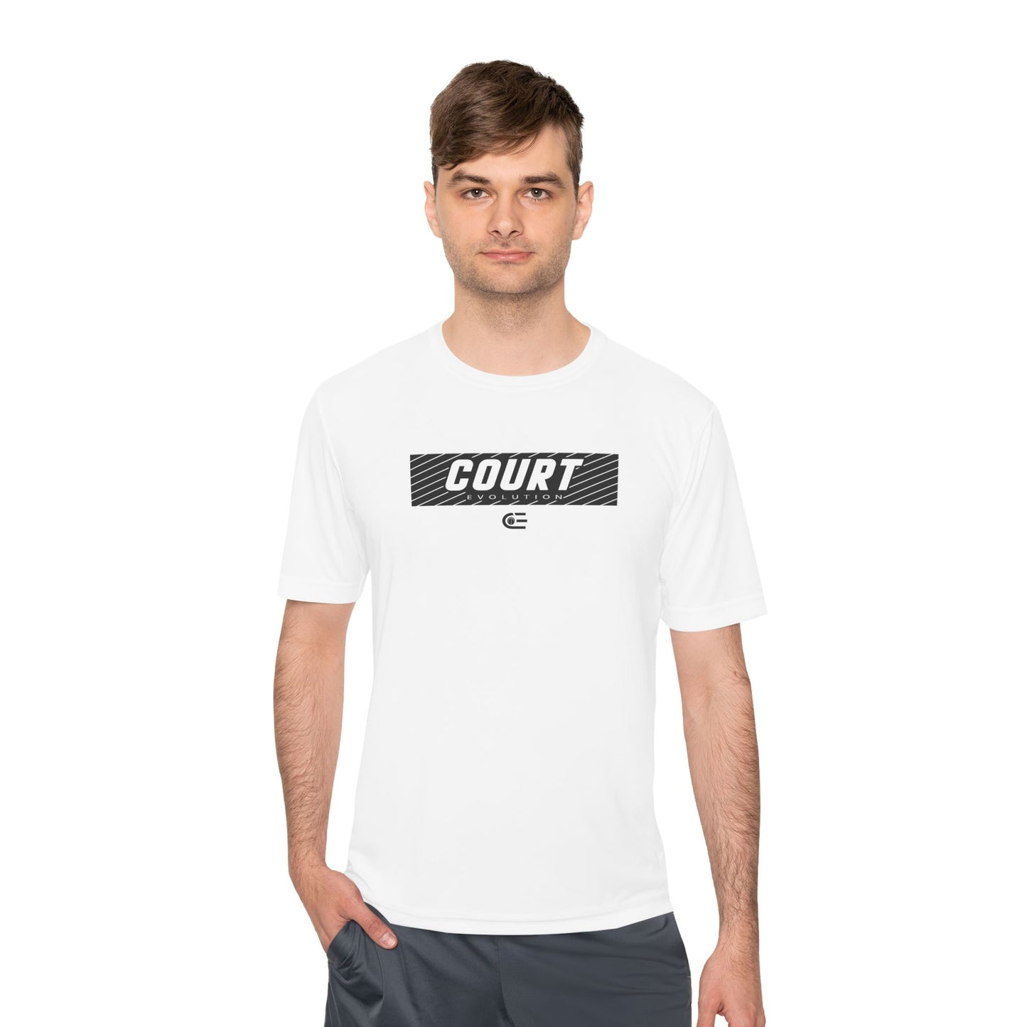 Court Evolution Sideline Moisture Wicking Tee