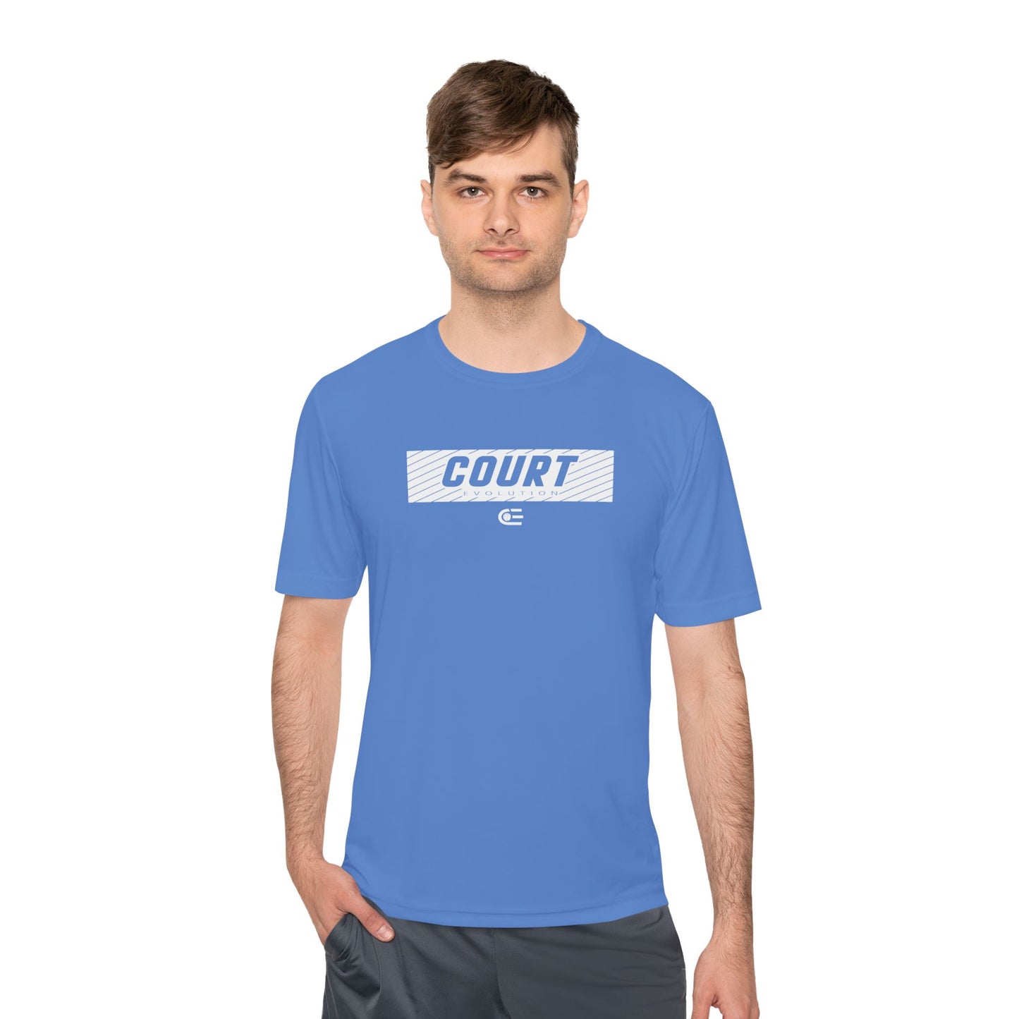 Court Evolution Sideline Moisture Wicking Tee
