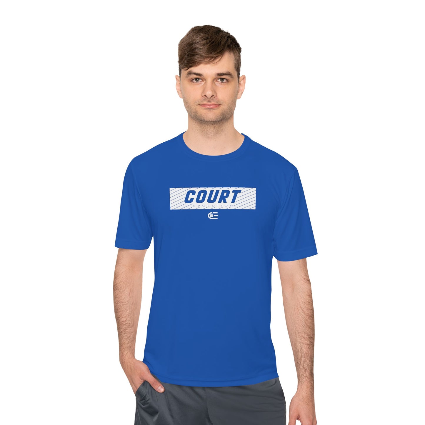 Court Evolution Sideline Moisture Wicking Tee