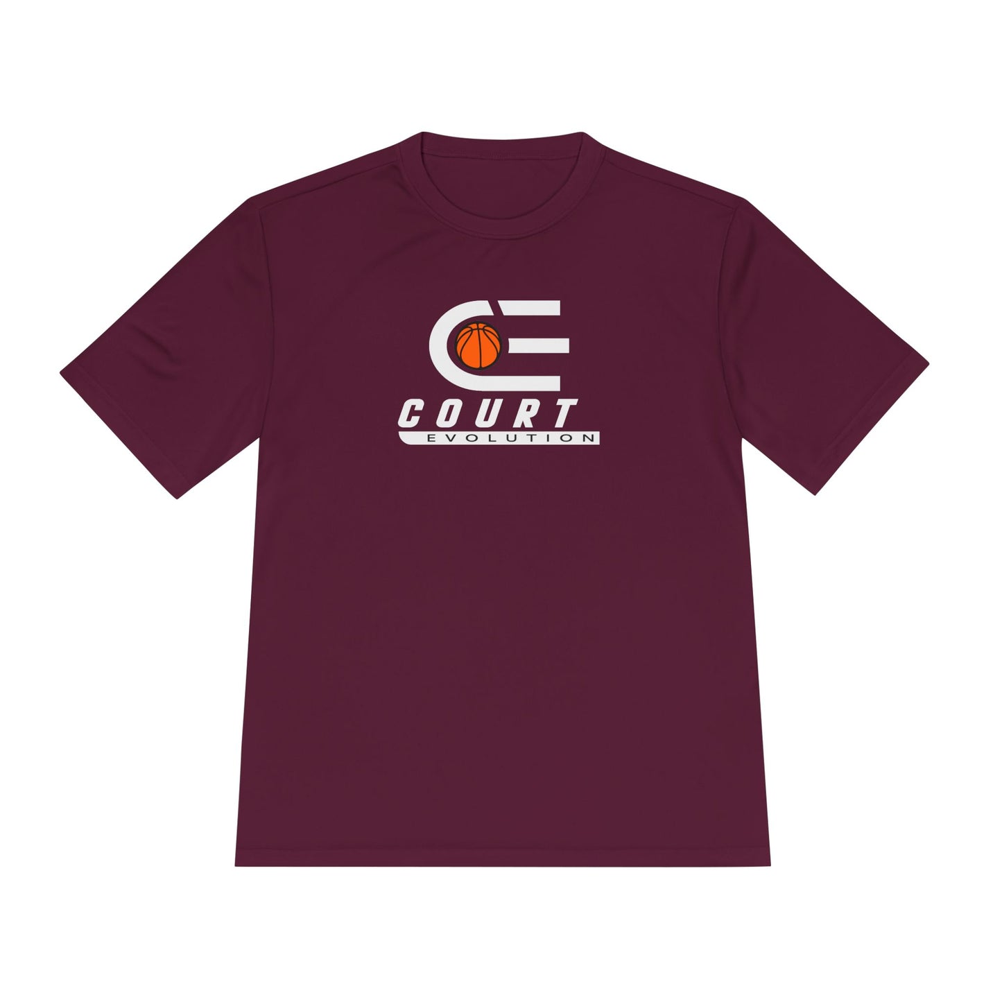 Court Evolution Logo Moisture Wicking Tee