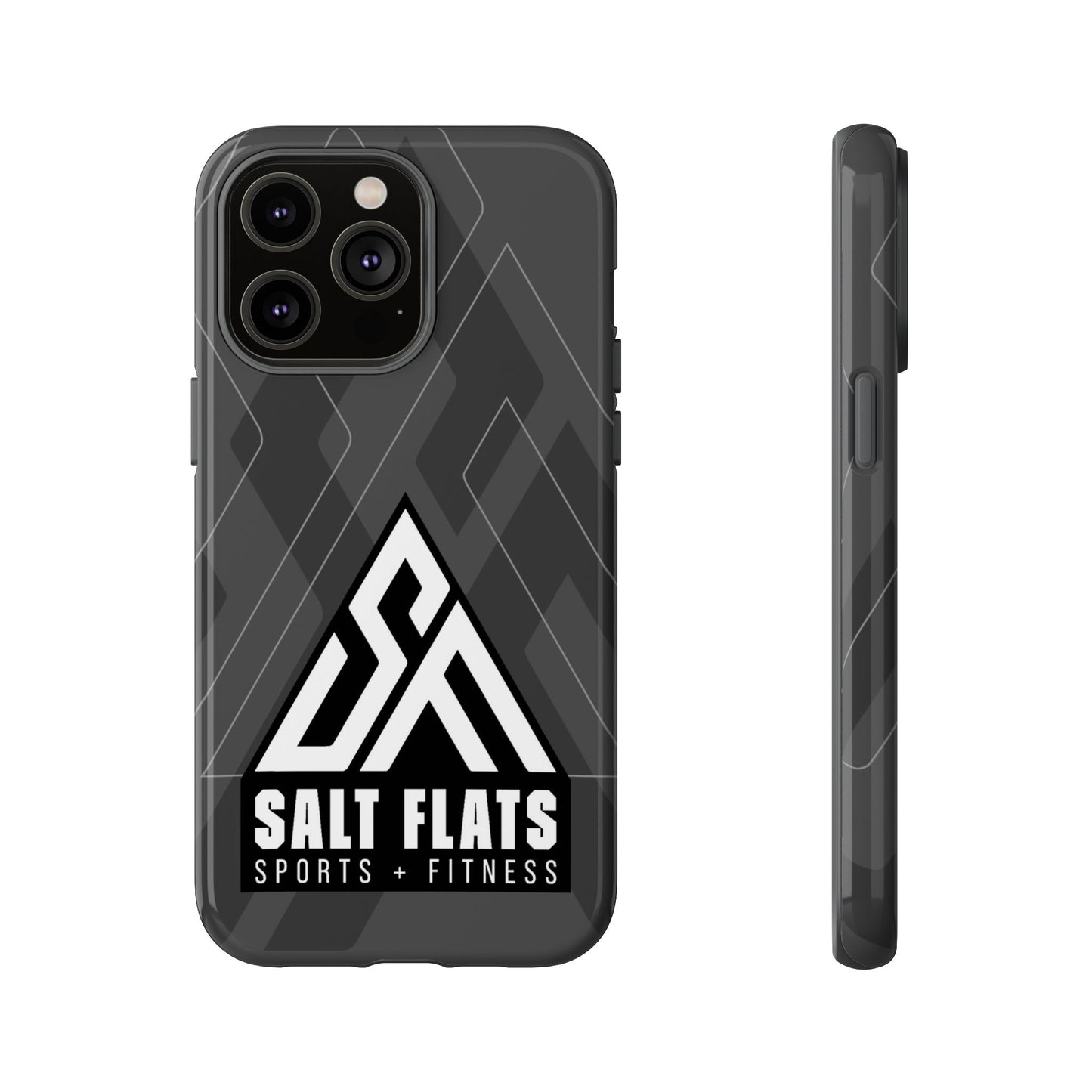 Salt Flats Charcoal Tough Phone Case