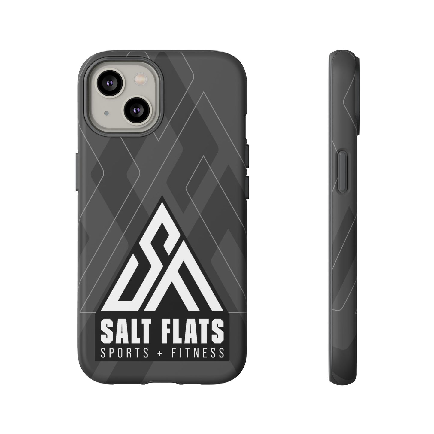 Salt Flats Charcoal Tough Phone Case