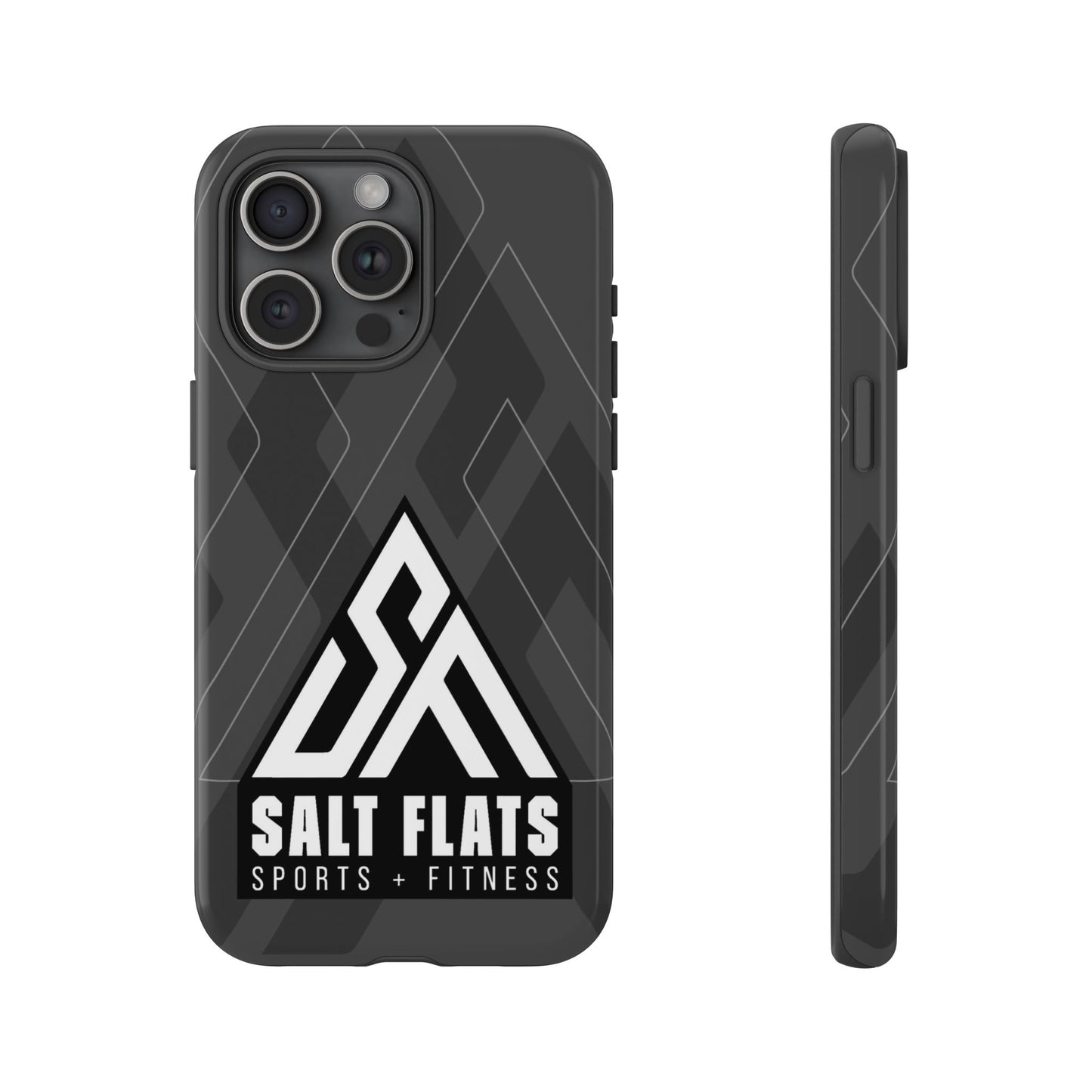 Salt Flats Charcoal Tough Phone Case