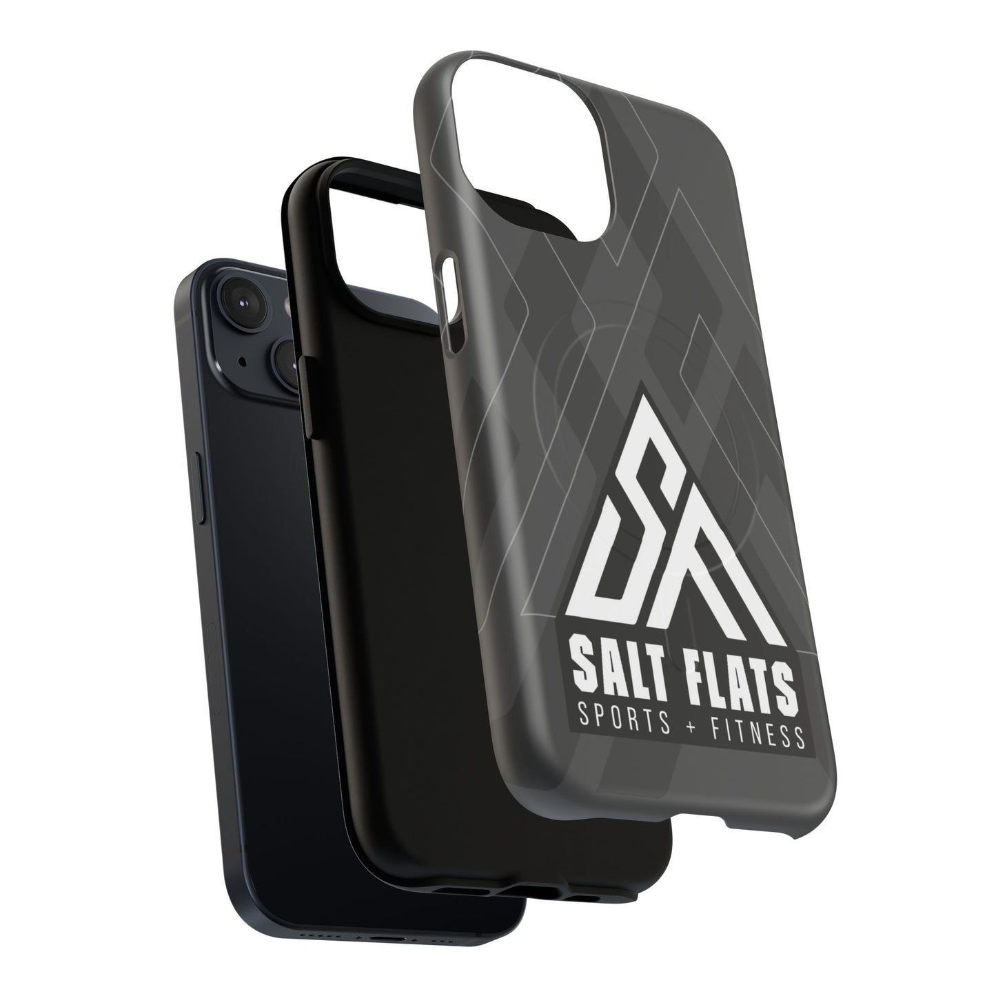 Salt Flats Charcoal Tough Magnetic Phone Case