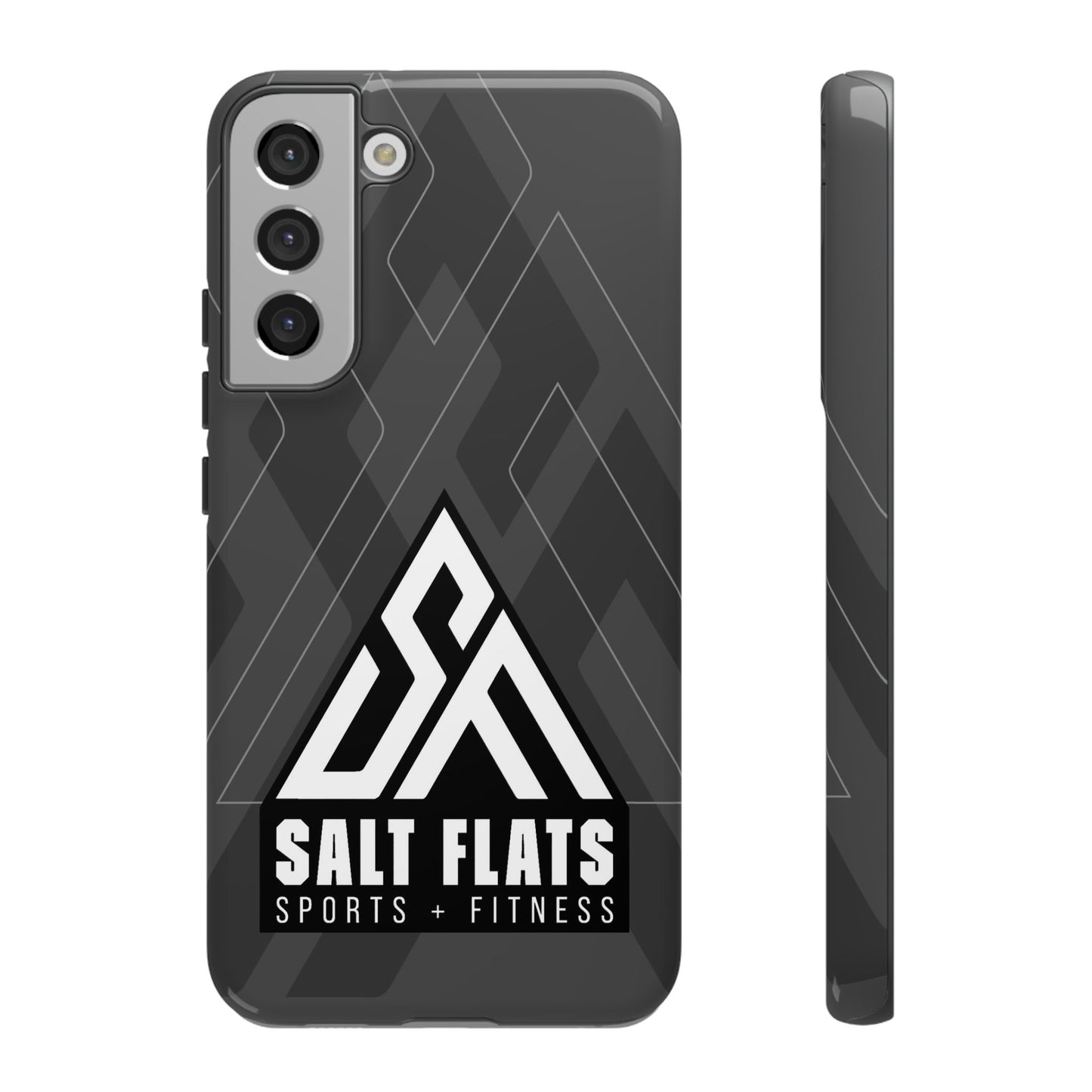 Salt Flats Charcoal Tough Phone Case