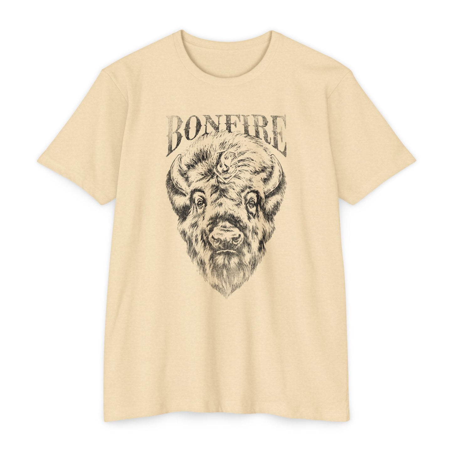 Bonfire Bison Tee