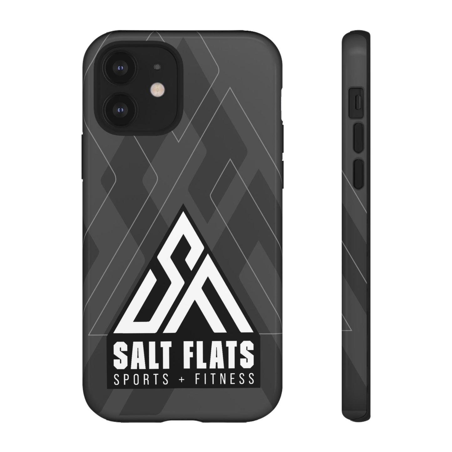 Salt Flats Charcoal Tough Phone Case