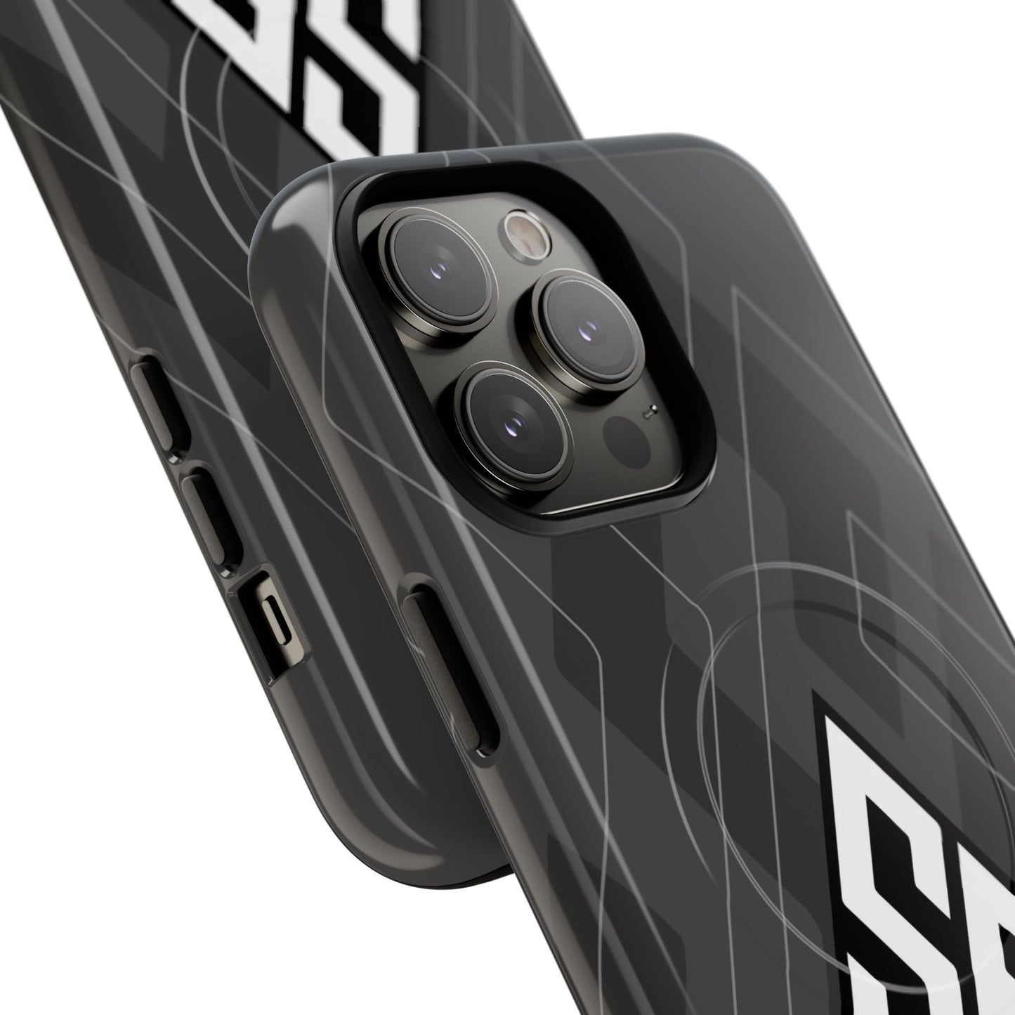 Salt Flats Charcoal Tough Magnetic Phone Case