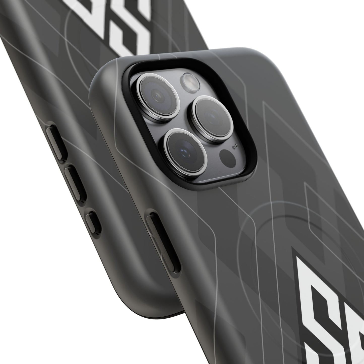 Salt Flats Charcoal Tough Magnetic Phone Case