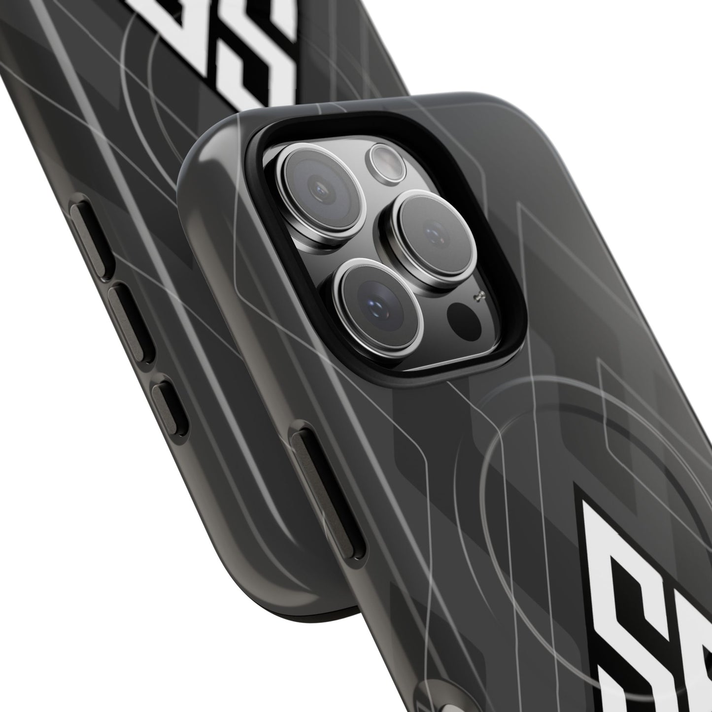 Salt Flats Charcoal Tough Magnetic Phone Case