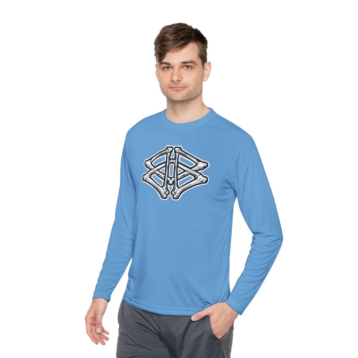 Boneyard Barbering Sport-Tek LS Bones Tee