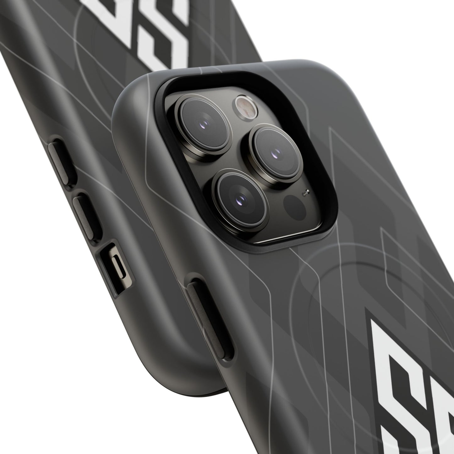 Salt Flats Charcoal Tough Magnetic Phone Case