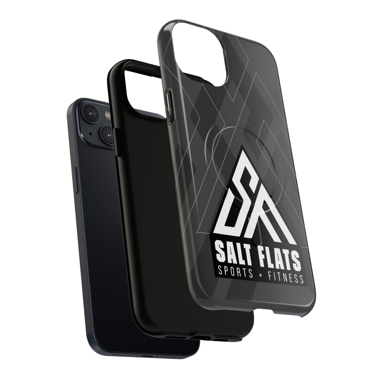 Salt Flats Charcoal Tough Magnetic Phone Case